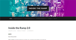 Desktop Screenshot of insidetheramp.org