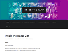 Tablet Screenshot of insidetheramp.org